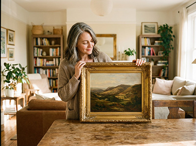 Inherited artwork evaluation preview